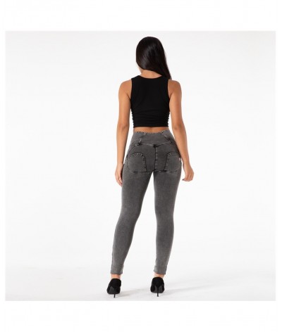 Shascullfites Melody Womens High Waisted Jeans Slim Fit Bum Lift Jean For Girls Push Up Stylish Full Length $79.56 - Jeans