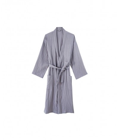 Pure Cotton Double-layer Gauze Robes Kids Solid Robe Boy&girls Robe Kimono Bathrobe 100% Soft Sleeprobe Kids Casual Homewear ...